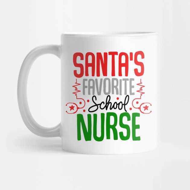 santas favorite school nurse by MZeeDesigns